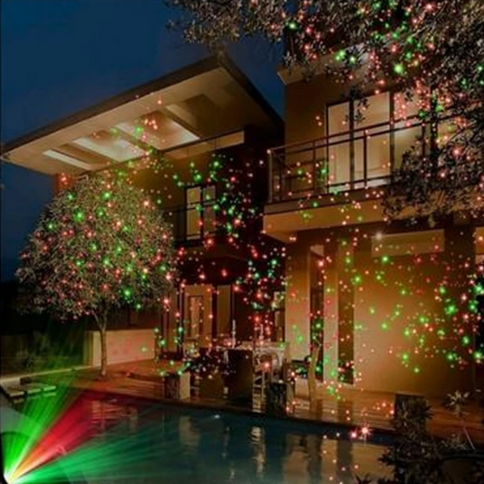 Outdoor Laser Fairy Light Projection - Festive Holiday Decoration