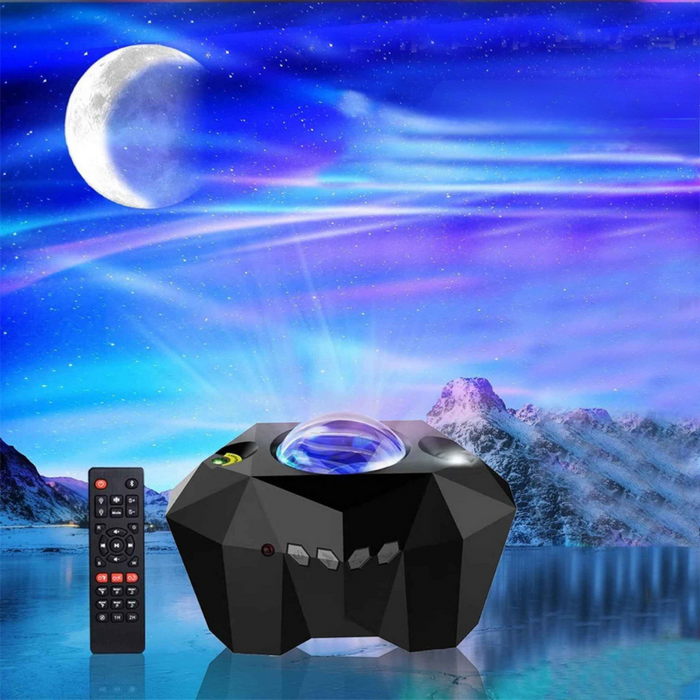 Starry Sky Projector With Moon And Music Sync