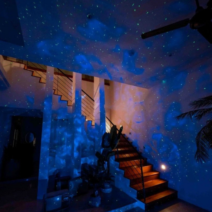 Galaxy Light Projector With Music Sync And Ambient Lighting