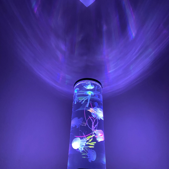 LED Jellyfish Lamp With Remote Control And Ocean Projection