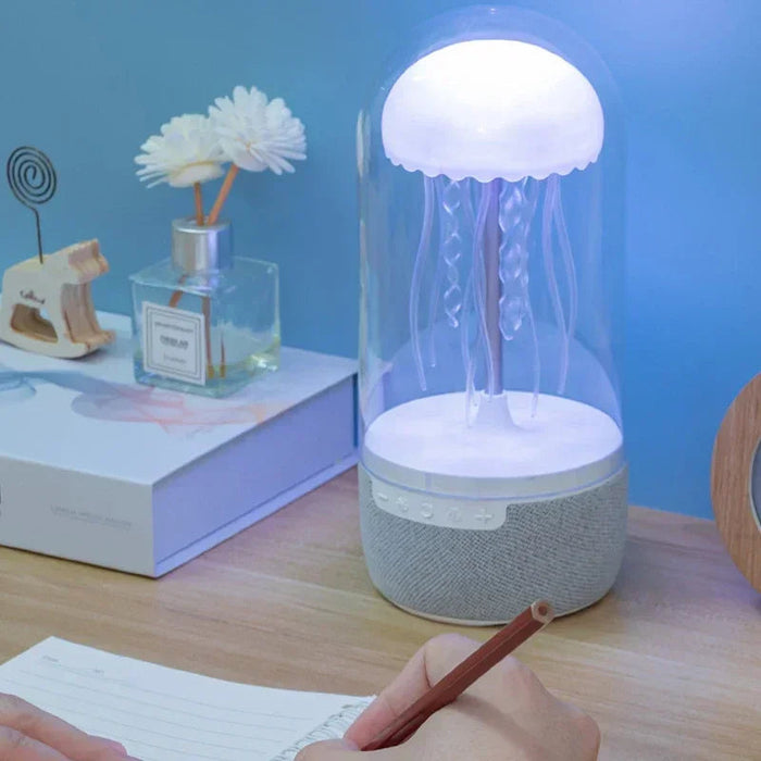 Colorful Jellyfish Lamp With Bluetooth Speaker