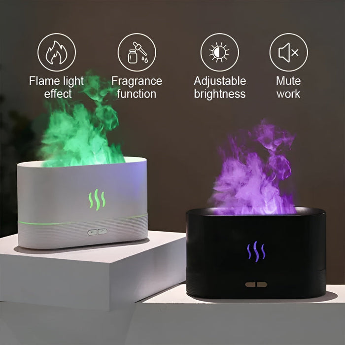 Aroma Diffuser With Colorful LED Light Humidifier