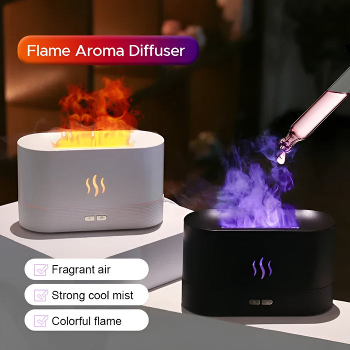 Aroma Diffuser With Colorful LED Light Humidifier