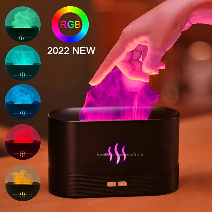 Aroma Diffuser With Colorful LED Light Humidifier