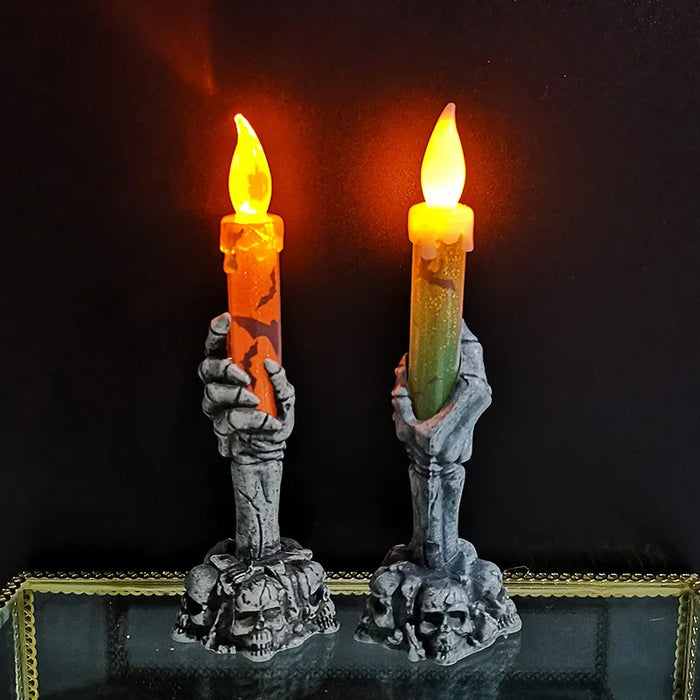 Halloween Style Base Decorative Candle