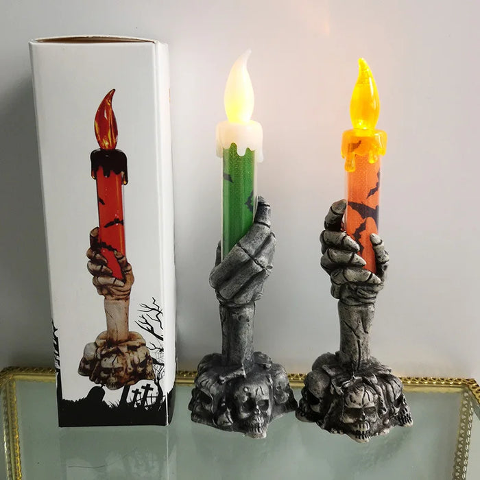 Halloween Style Base Decorative Candle