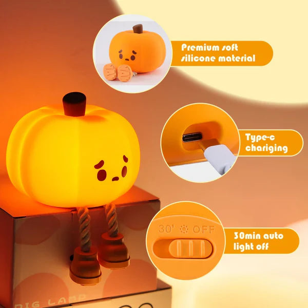 Halloween Led Night Light Silicone Table Lamp