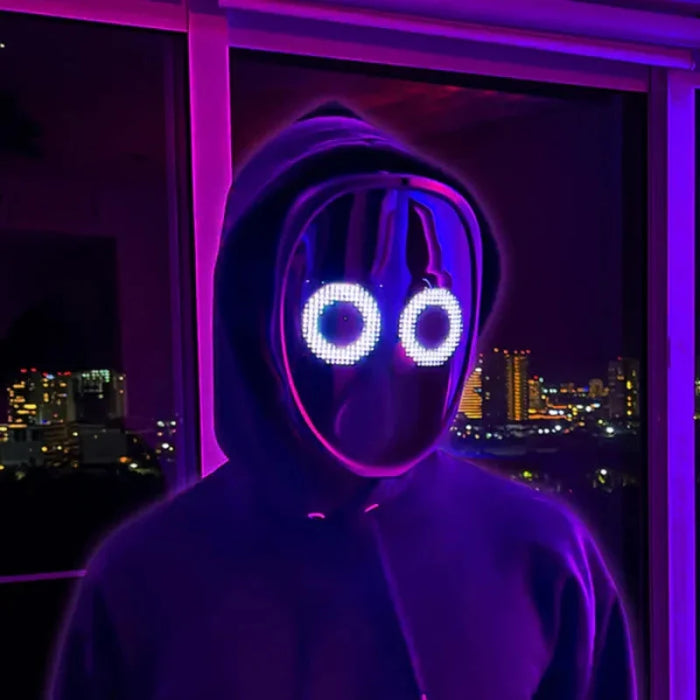 LED Smart Mask With Bluetooth Connectivity