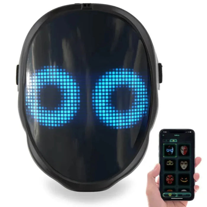 LED Smart Mask With Bluetooth Connectivity