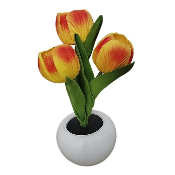 LED Tulip Flower Night Lamp