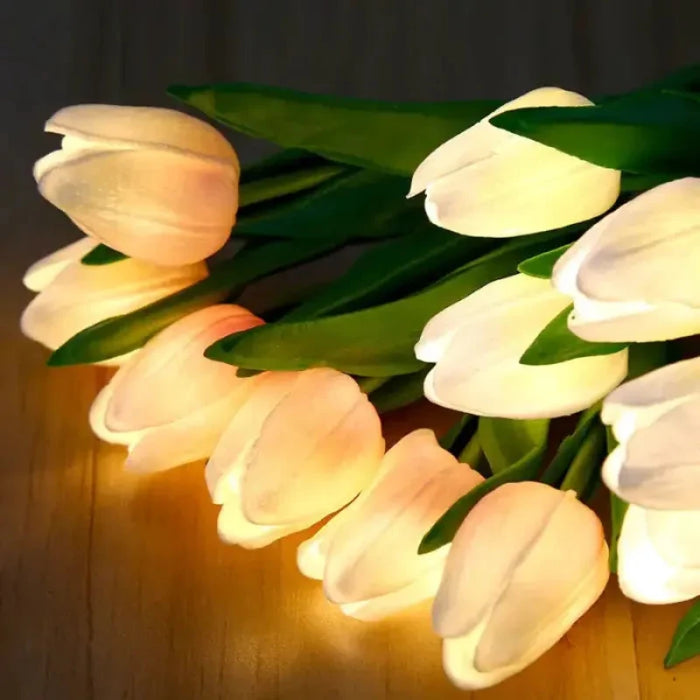 LED Tulip Flower Night Lamp