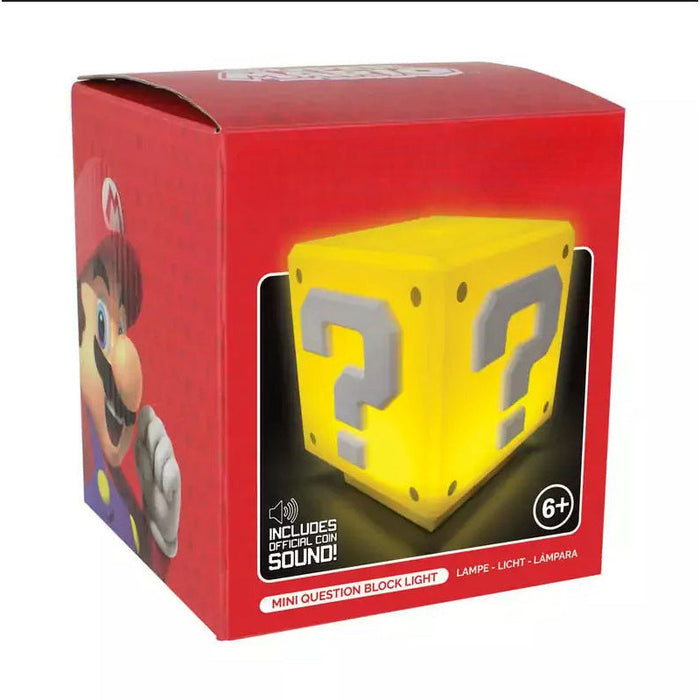 Super Mario Question Block Lamp