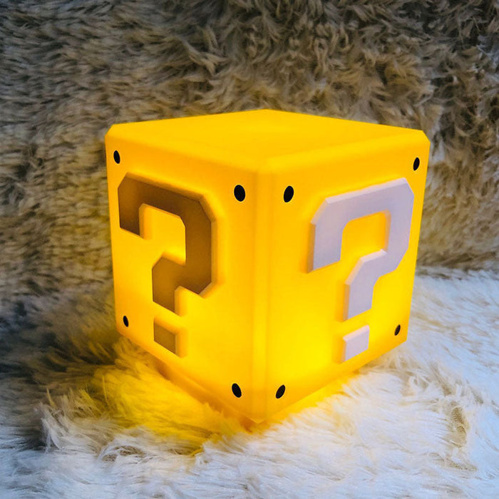 Super Mario Question Block Lamp