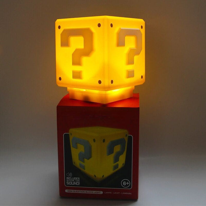 Super Mario Question Block Lamp