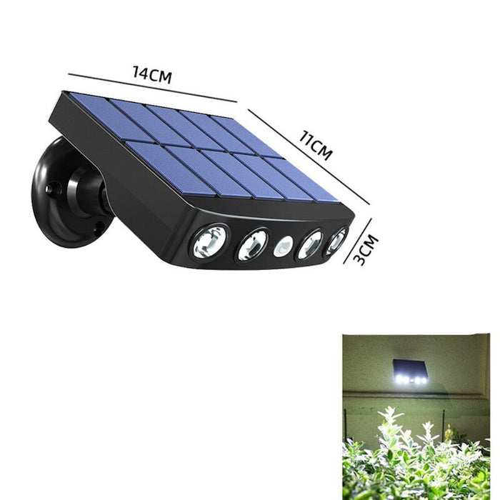 Solar Motion Sensor Outdoor Lamp Light