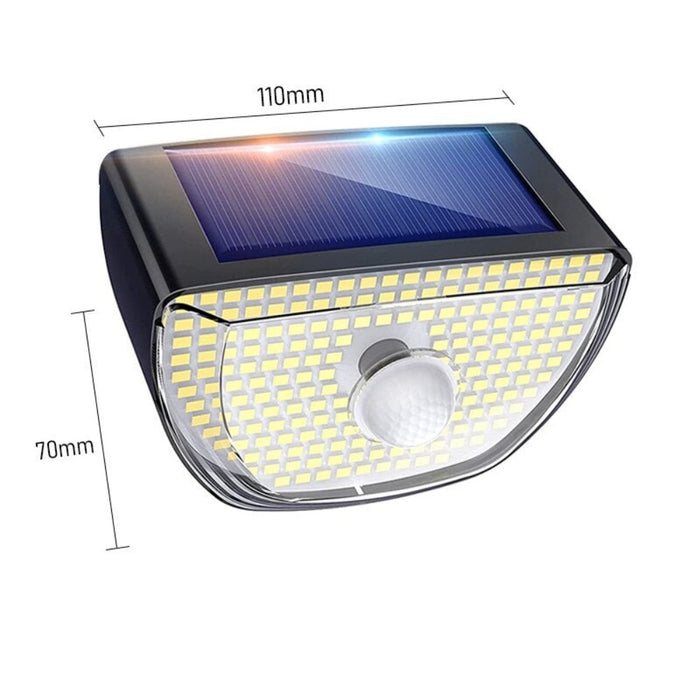 200 LED Solar 3 Modes Motion Sensor Lamp