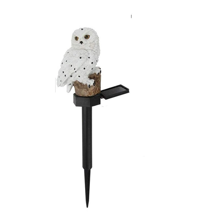 LED Solar Owl Decorative Light