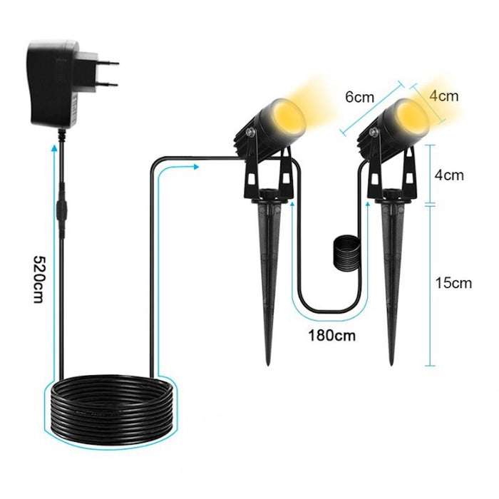 Outdoor 12V Lawn Lamp