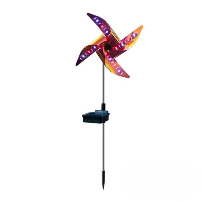 Solar Windmill Garden Light