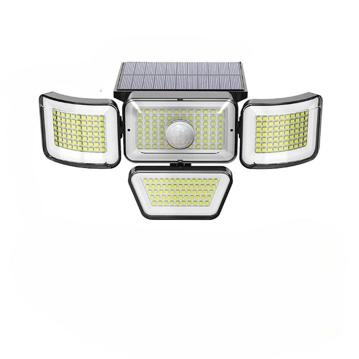 4 Heads Motion Sensor Solar Wall Lamp