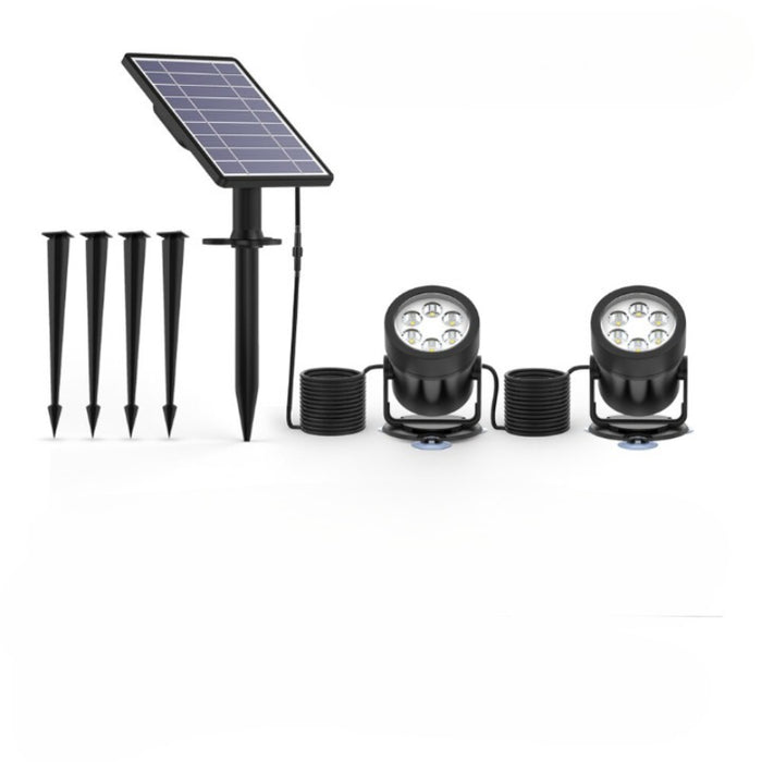 1 TO 4  Solar LED Underwater Pond Lights