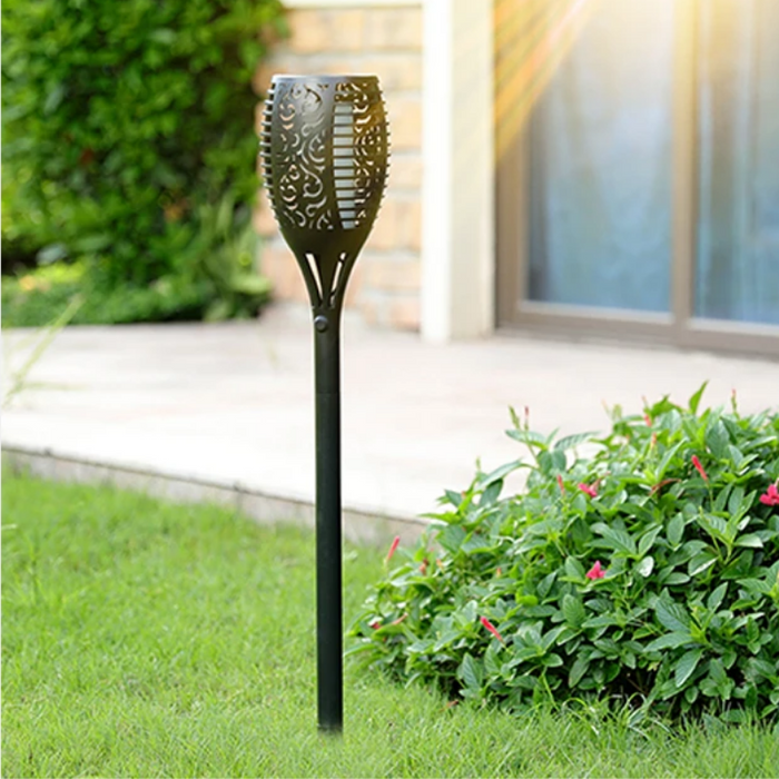 Solar Flame Flickering Lamp Torch