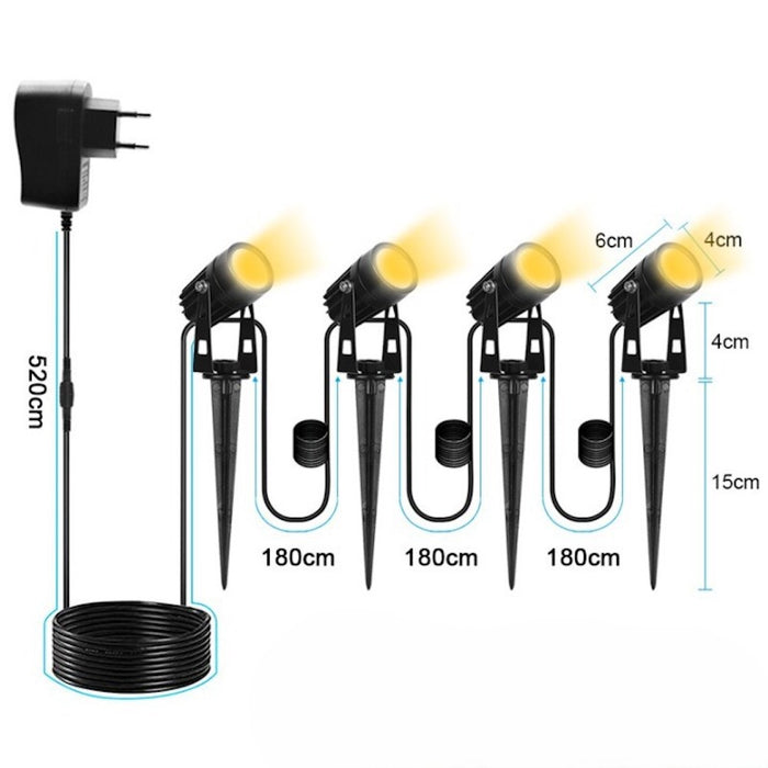 Outdoor 12V Lawn Lamp