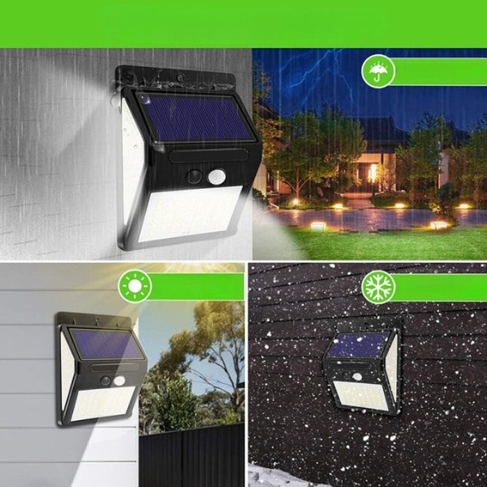 144 Led Outdoor Motion Sensor Solar Lamp