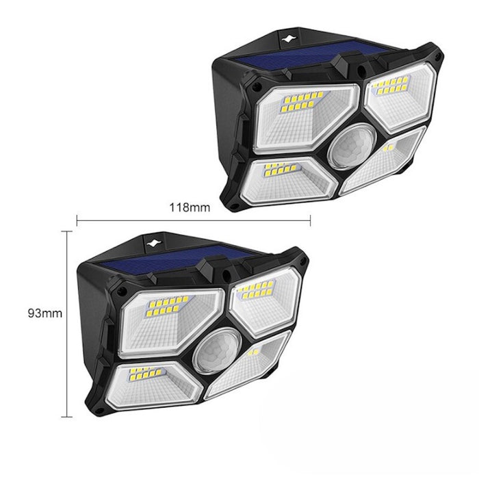 3 Modes PIR Motion Sensor Solar Lamp