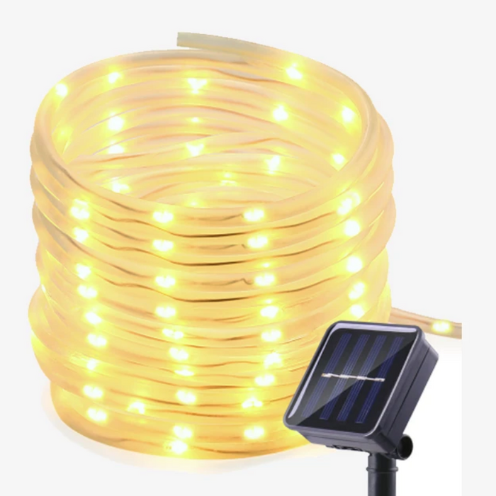 LED Solar Rope String Lights