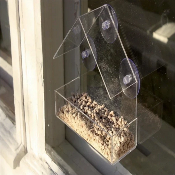 Smart Window Bird Feeder