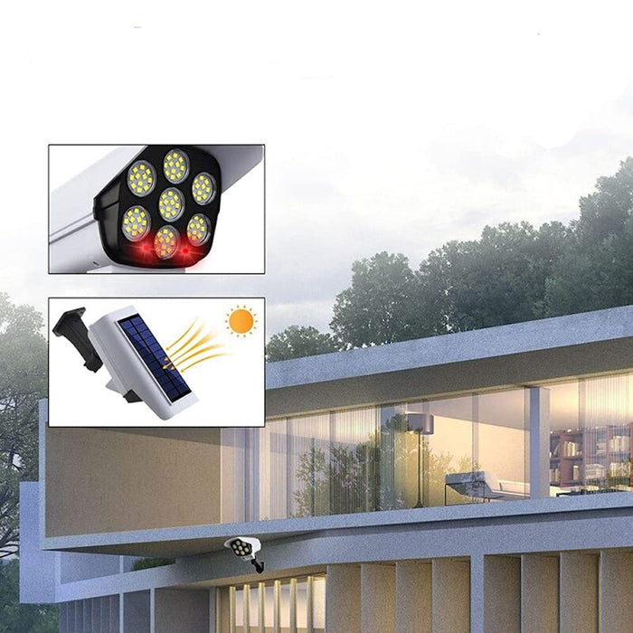 LED Outdoor Solar Remote Control Light Lamps