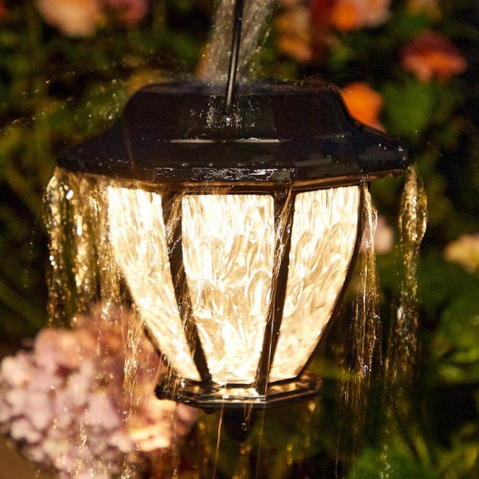 Solar LED Wall Water Wave Style Lamps
