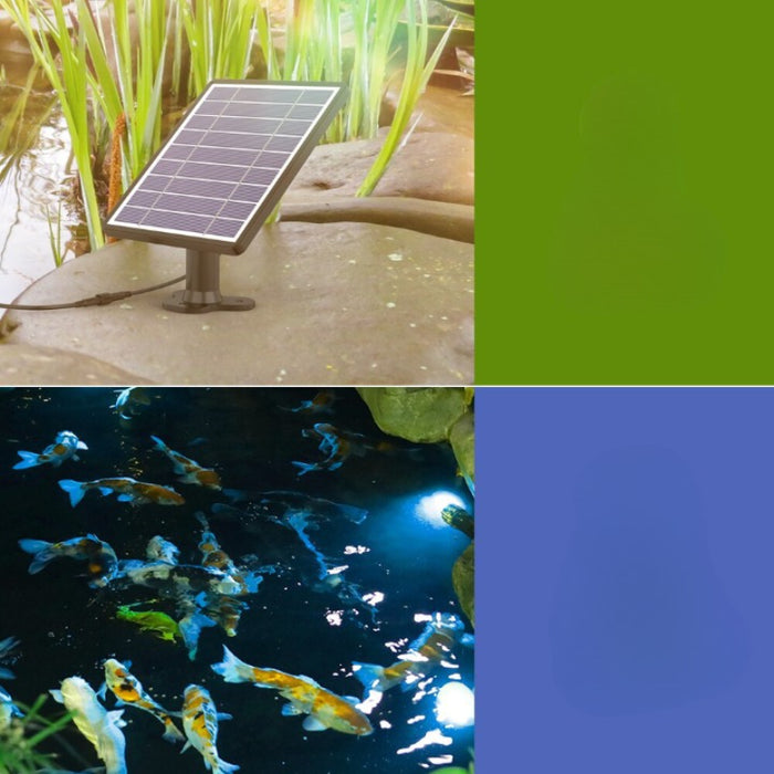 1 TO 4  Solar LED Underwater Pond Lights