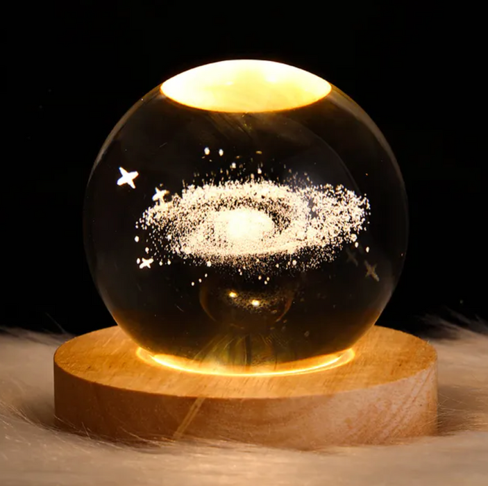Stunning Nightlight Designed With Crystal Ball