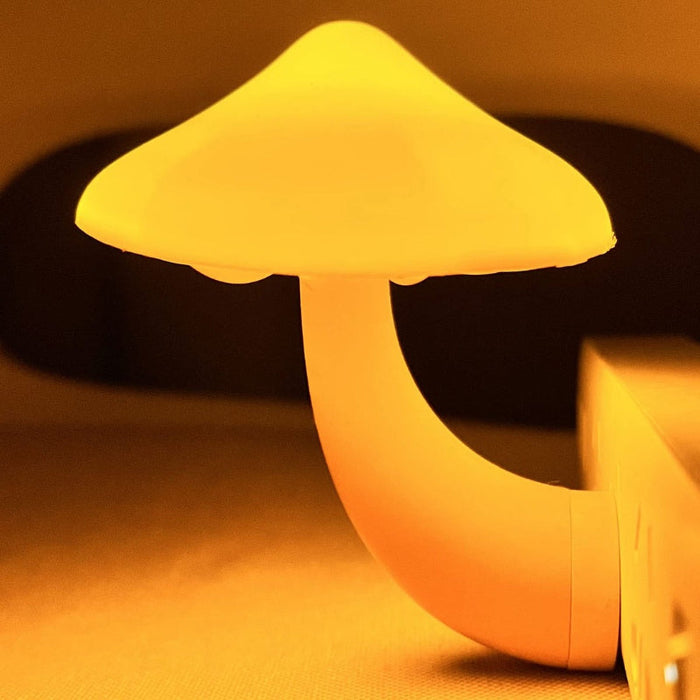 Mushroom Wall Light With Changing Theme