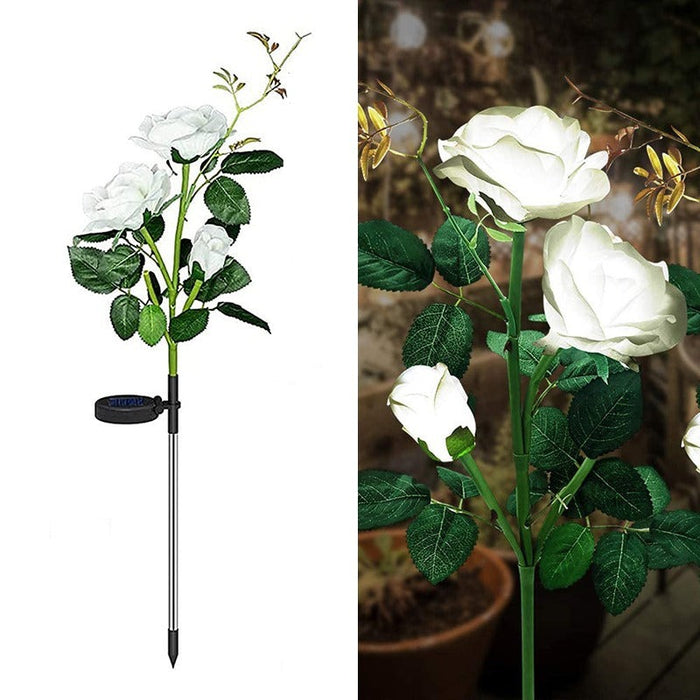 Led Flower Light For Garden