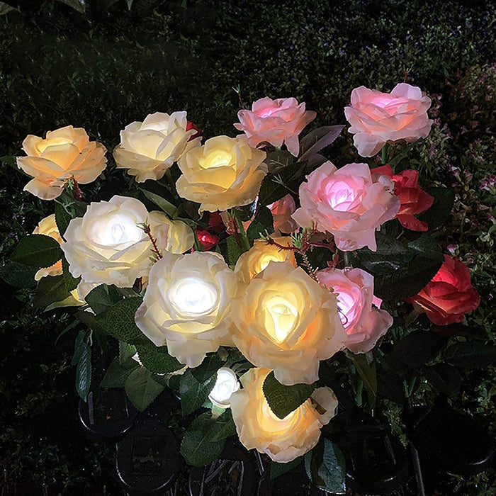 Classic Led Flower Light For Garden