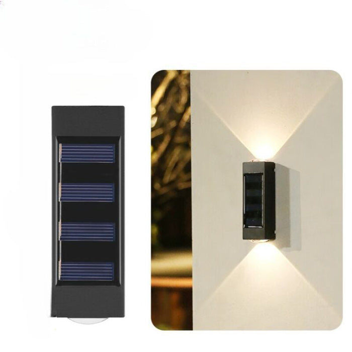2 LED Solar Wall Lamp
